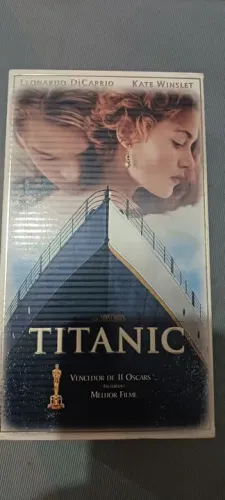 Titanic em vhs  relíquia