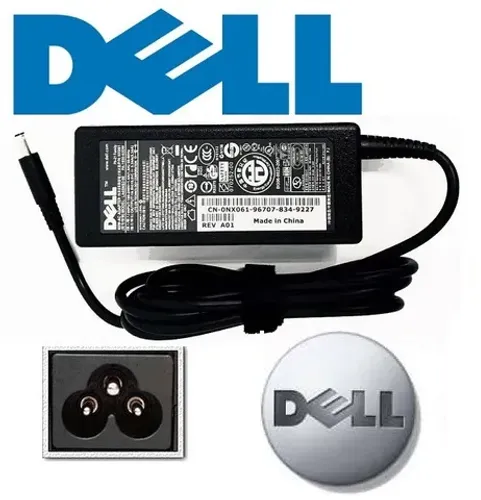 Fonte Carregador para Notebook Dell 65w UltraBook 19,5V - 3,34A agulha central Inspiron