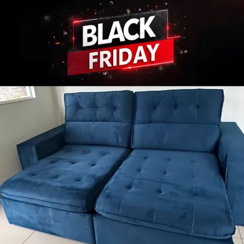 Sofa Piacatuba retratil Novo