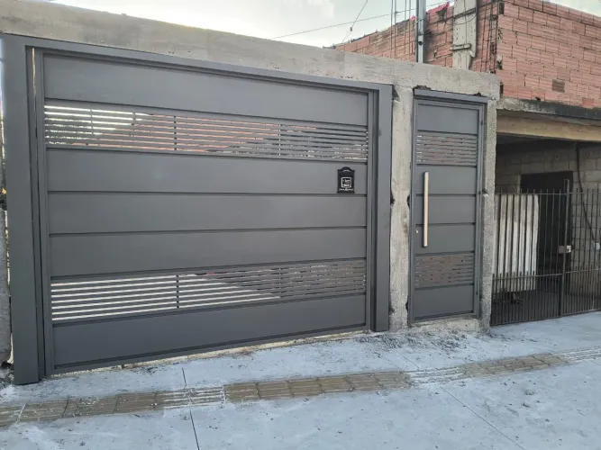 Portão Sob medida, Aço Galvanizado