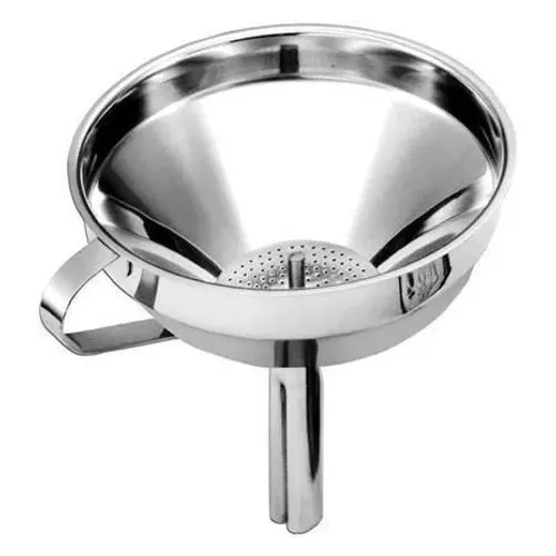 Funil C/peneira 15cm Inox 6240 Kehome