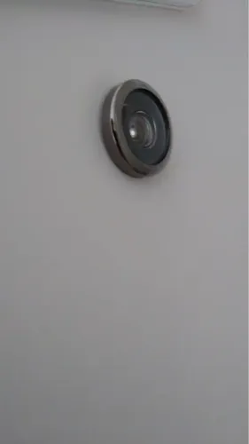 INSTALAÇÃO OLHO MÁGICO VISOR PORTA