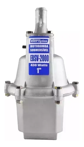 BOMBA SUBMERSA VIBRATÓRIA TIPO SAPO ELETROPLAS EBSV-2000 430W 220V