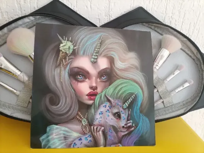 Kit de 10 Pinceis Originais Ingleses da UnicornCosmetics/lashes