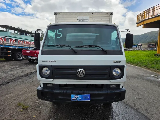 Vw 8.160 ano 2015 equipado com baú seco carro top nada a fazer todo revisado