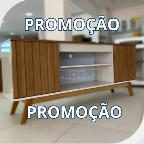 Rack para TV 1,60M Ripado - Entrega e Monta