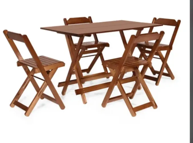 Mesa dobrável 1,20x70 nova