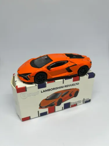 Lamborghini Revuelto (Laranja) | BBURAGO 1:64