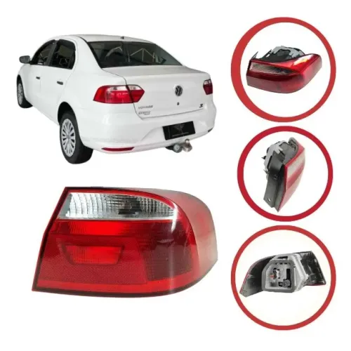 Lanterna traseira direita Vw Voyage G6/G7 2013 a 2022 etq6404