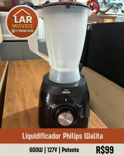 Liquidificador Philips Walita - 600W | 127V | Potente, durável e perfeito para o dia a di