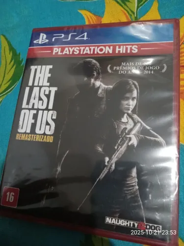 The last of us 1 remasterizado HITS novo lacrado PS4 faço Olx pay