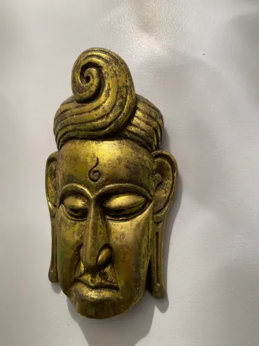 Buda Tibetano em madeira