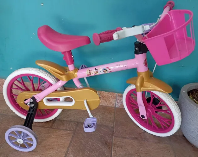 Bicicleta Nathor aro 12 Princesas Disney 