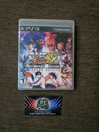 SUPER STREET FIGHTER IV ARCADE EDITION (PS3) JOGO
