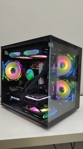 PC Gamer Ryzen 7 7700 / RTX 3060 12GB / Memoria 16GB DDR5 - Loja fisca