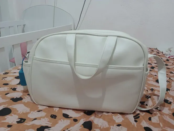 Bolsa maternidade branca
