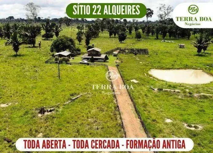 Sítio 22 Alqueires - Todo Formado em Pasto