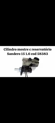 Cilindro mestre c reservatório Sandero 1.6