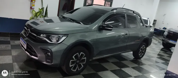 SAVEIRO EXTREME 1.6 CABINE DUPLA 2024 13.000 KMS SÓ COMPLETÍSSIMA PACOTE TECH 