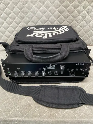 Cabeçote Aguilar Ag-700 P/ Baixo 700w/4ohms Preto 127/220v (Usado)