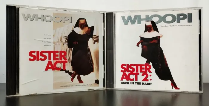 CDs Sister Act 1 e 2 - Trilha Sonora Original Importados
