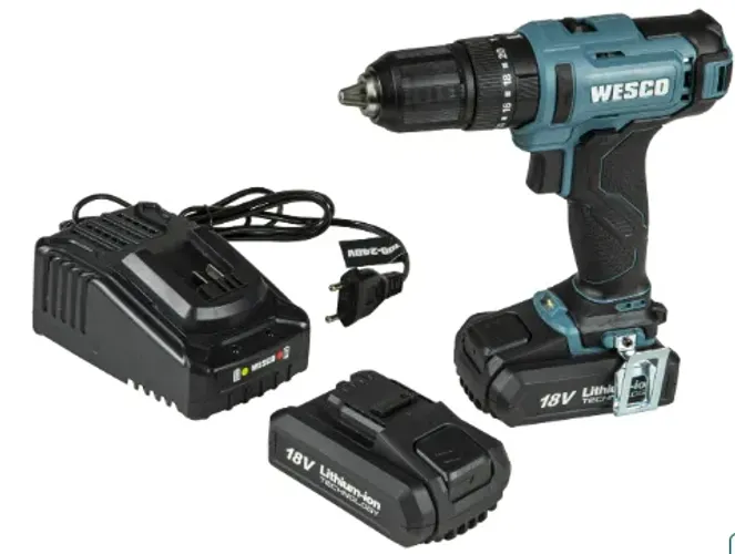 Parafusadeira/Furadeira 18V c/impacto - Wesco
