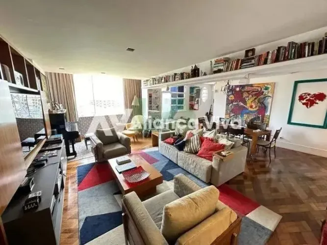 Gavea, apartamento 3 quartos com varanda, vaga e infra estrutura