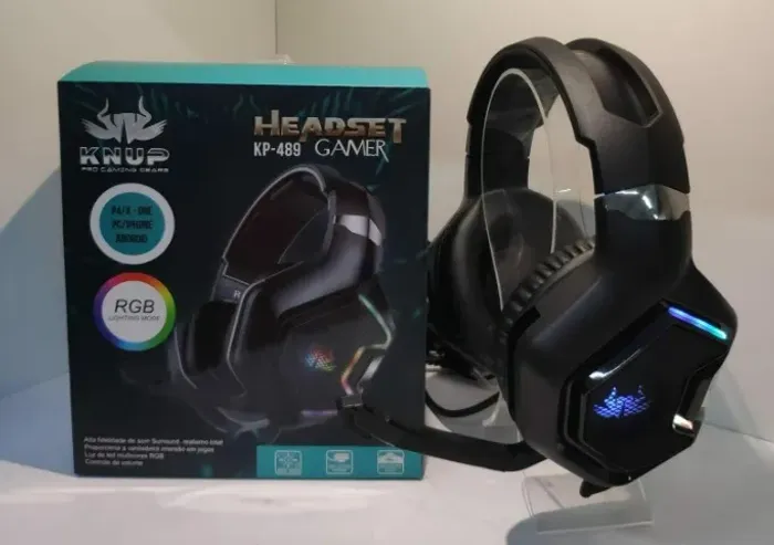 HEADSET GAMER KNUP - ENTREGA GRATIS