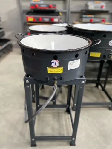 TACHO FRITADOR COM PÉ 20 - 14L - MR FOGÕES