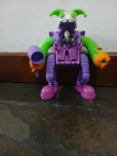 imaginext batman robo de batalha coringa dc super friends