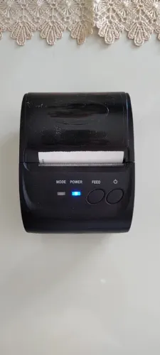 Mini Impressora Térmica Bluetooth Portátil 58mm