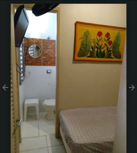 Botafogo Quarto privativo com banheiro e frigobar