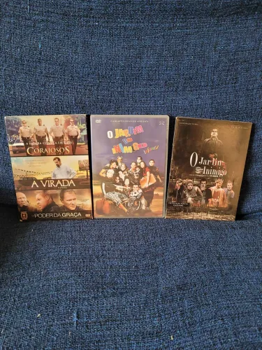 O Jardim do Inimigo (2 DVDs) + Corajosos, A virada, O Poder da Graça