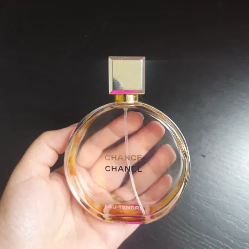 Vidro vazio Chance Chanel Eau Tendre - Original, 100 ml (para decoração/coleção)