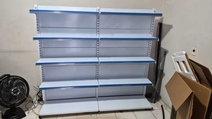 Gôndola expositor painel loja