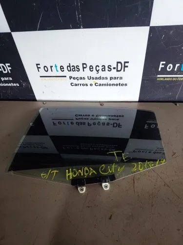 Vidro Da Porta Do Honda City 2015/19 T/E