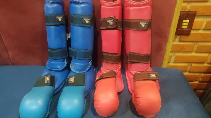 Protetores para treino de artes marciais