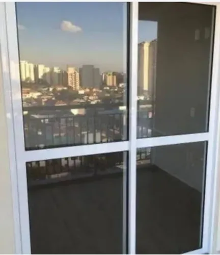 Porta Balcão Alumínio Branco