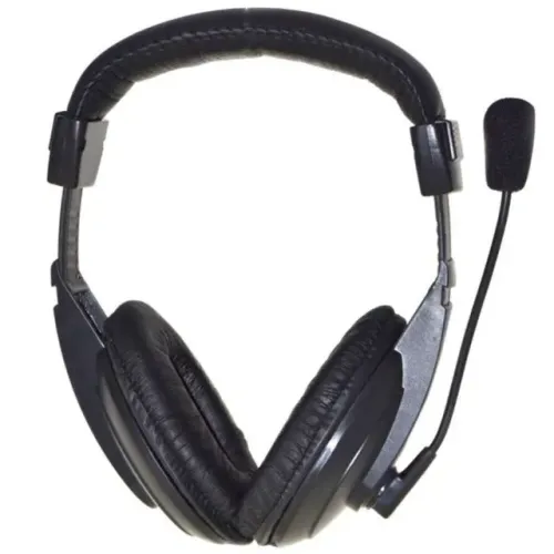 Headset Profissional Maxprint 601144-4, P2, Drivers 40mm, Microfone - 601144-4