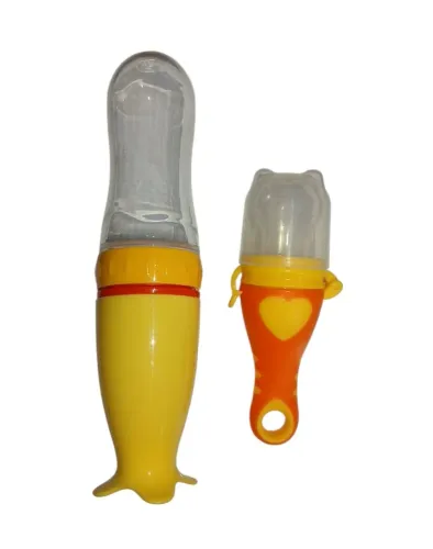 Colher alicolher alimentadora + porta frutinha (itens para bebê)