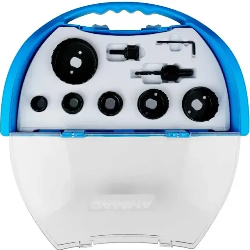 JOGO DE SERRAS COPO GAMMA ACO CARBONO C/8PCS G19563AC 