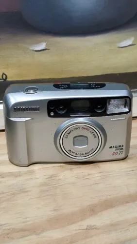 Câmera Samsung SHD Lens Maxima Zoom 80 Ti - Clássica e funcional