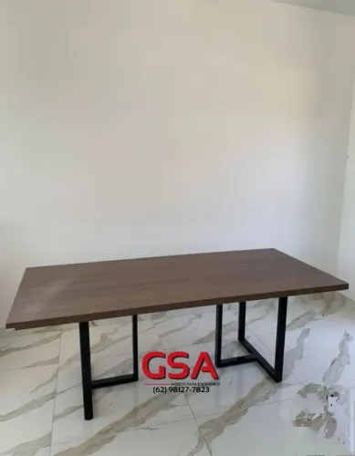 Mesa de reunião pés industrial ( Entrega grátis! )