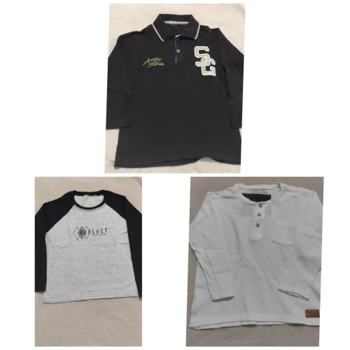 Camisa infantil tamanho 4-5