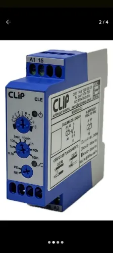 Relé Temporizador Clip Cle Retardo/pulso Na Energização 12v