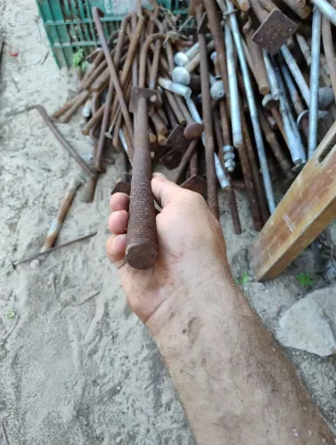 Parafusos de aço galvanizado para construção