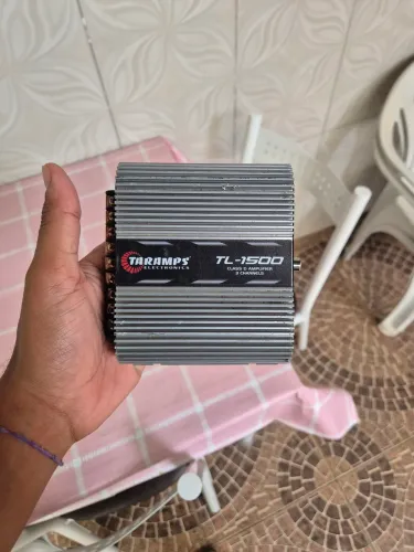 módulo amplificador Taramps TL 1500, 3 canais