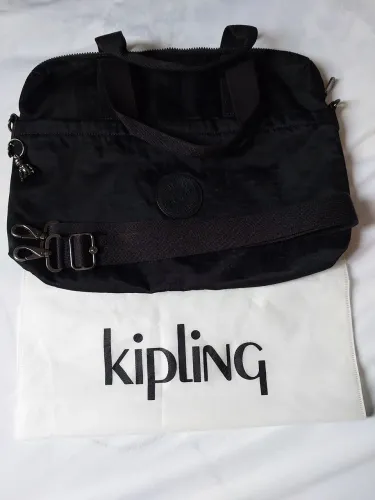 Bolsa kipling preta (original)