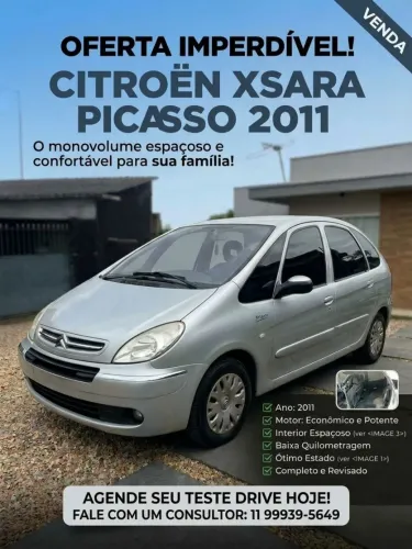 Citroen Xsara Picasso GLX 1.6/ 1.6 Flex 16V 2011