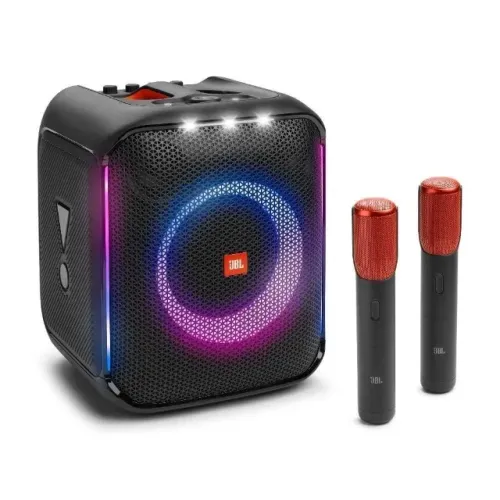 JBL Partybox Encore C/ 2 Microfones Perfeita 100 Watts Rms